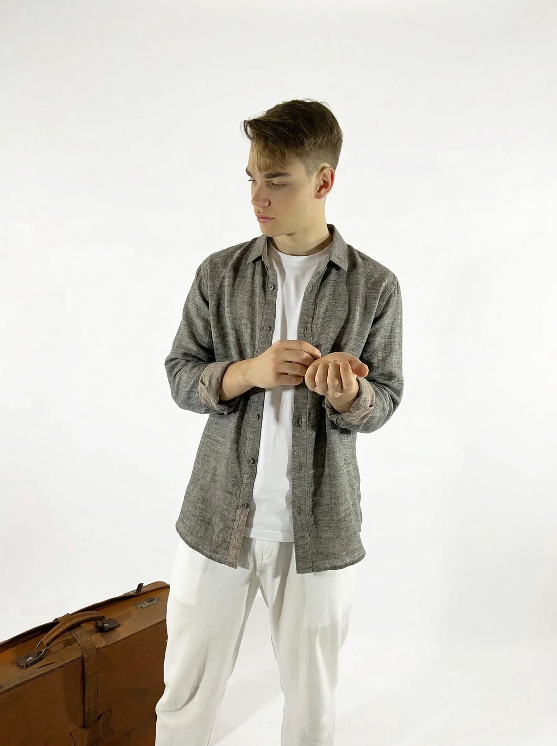 Camisa 100% Lino INGLES - Image 19