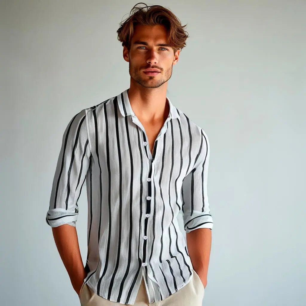 Camisa Kensignton (100% lino ) - Image 2