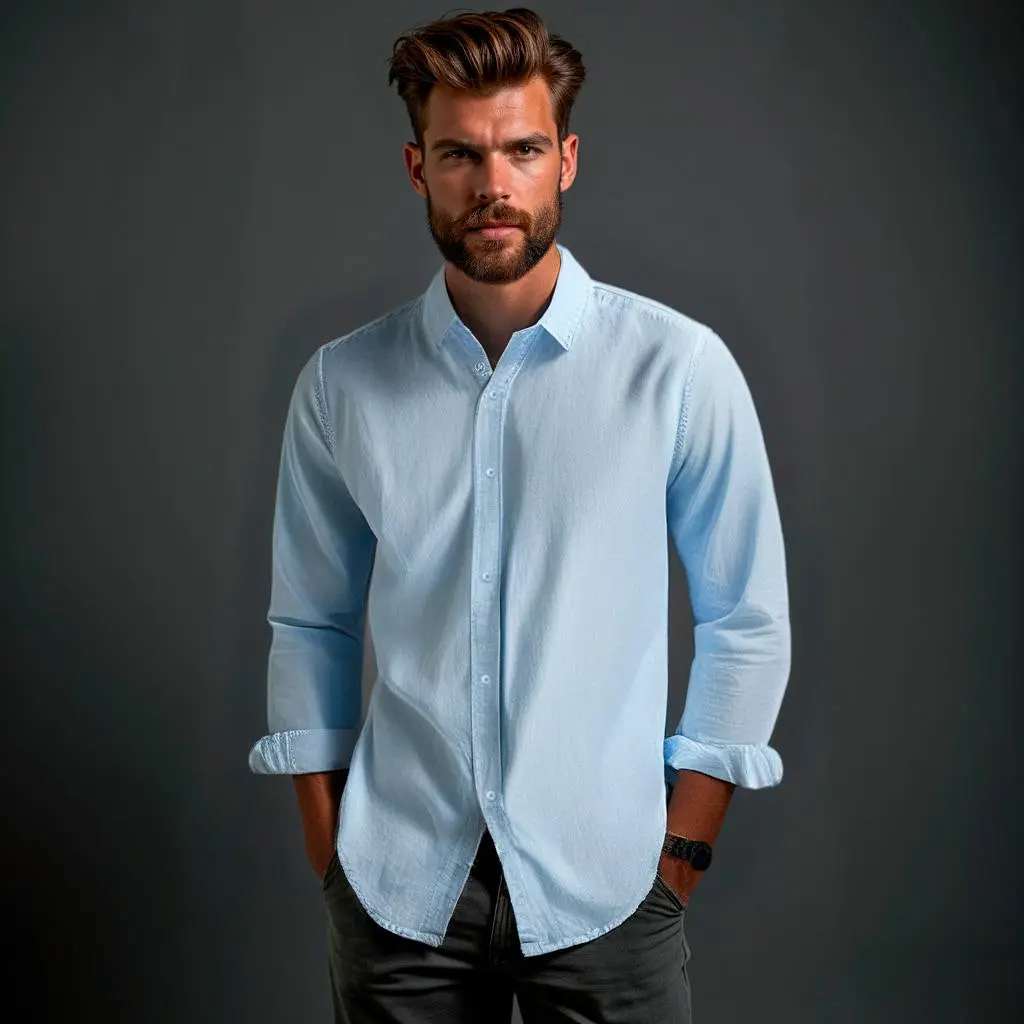Camisa Holborn 100% lino - Image 5