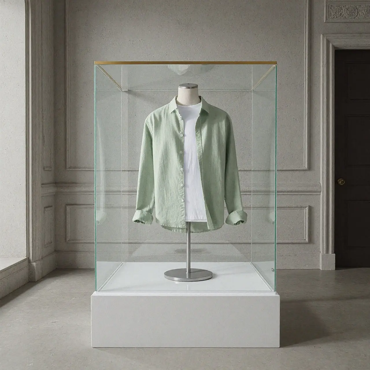 Camisa artworld linen