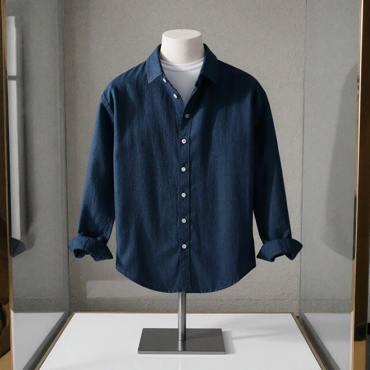 Camisa artworld linen - Image 9