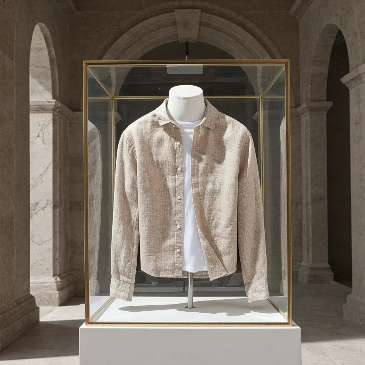 Camisa Beckenham de lino - Image 3
