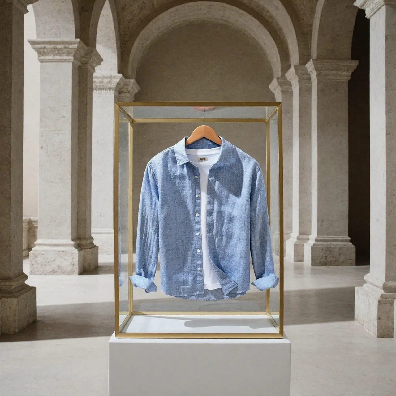 Camisa Beckenham de lino - Image 6