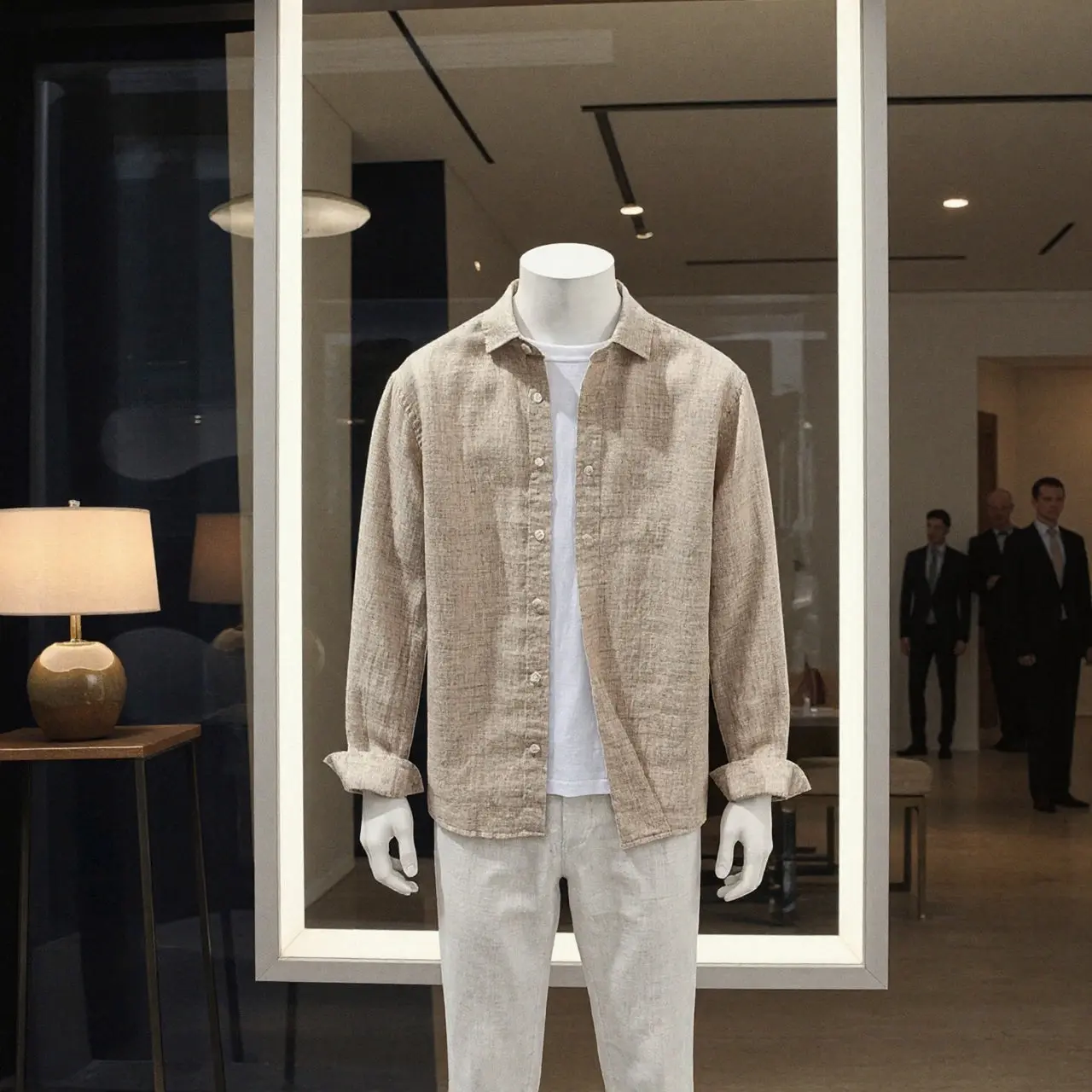 Camisa Beckenham de lino - Image 7