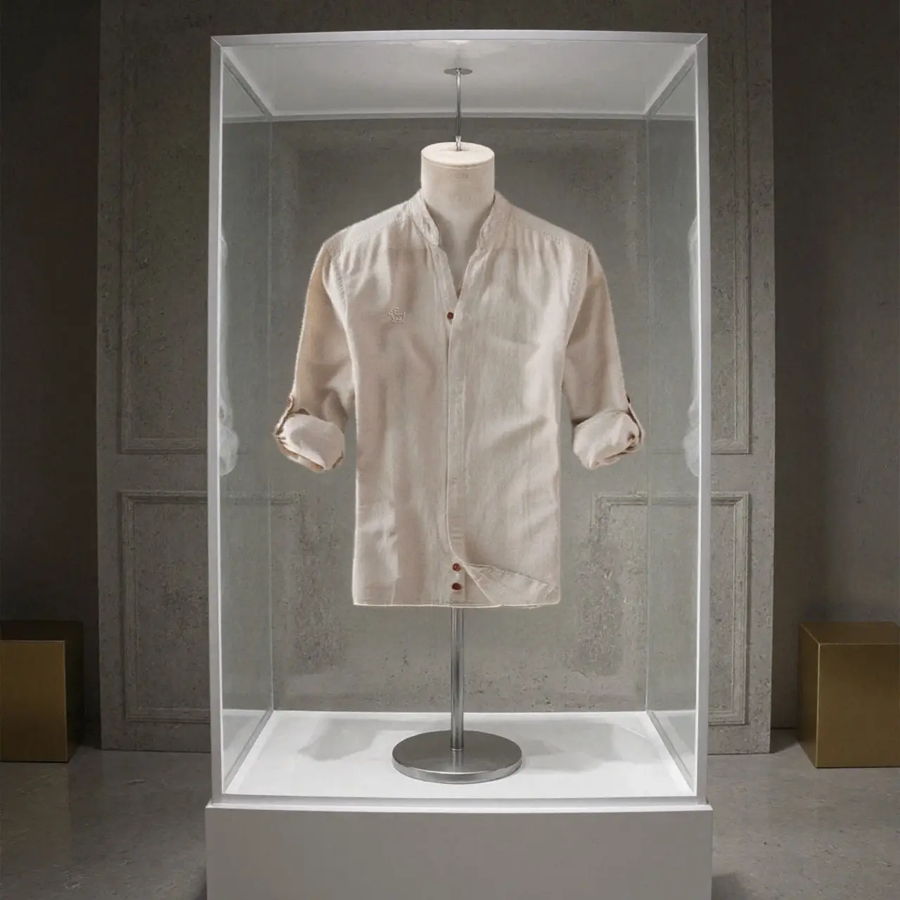 Camisa Bromley de lino