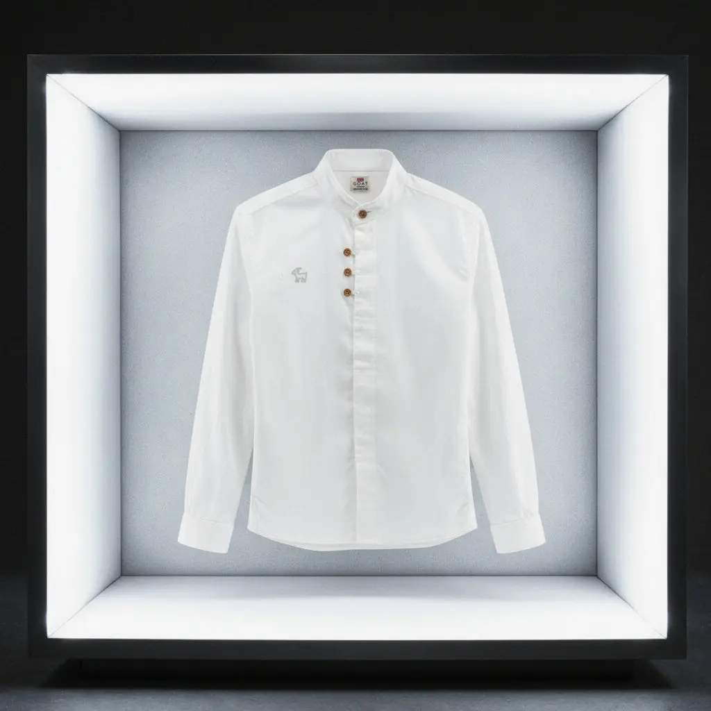 Camisa de lino Manga Larga
