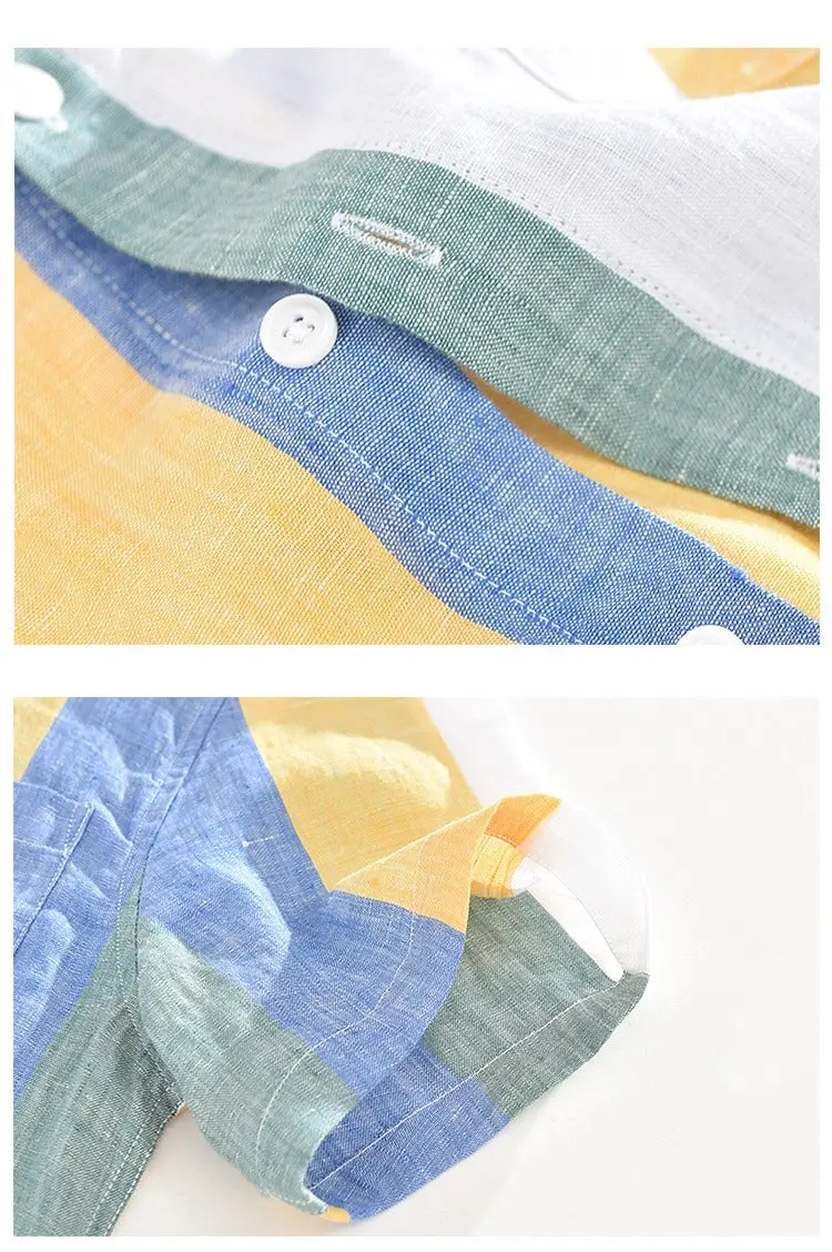 Camisa London Eye (100% lino) - Image 5