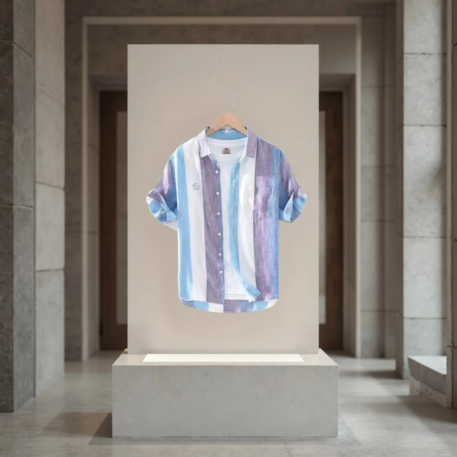 Camisa London Eye (100% lino) - Image 2