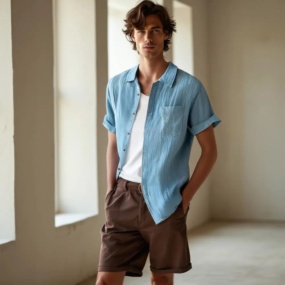 Camisa Richmond 100% de lino - Image 4