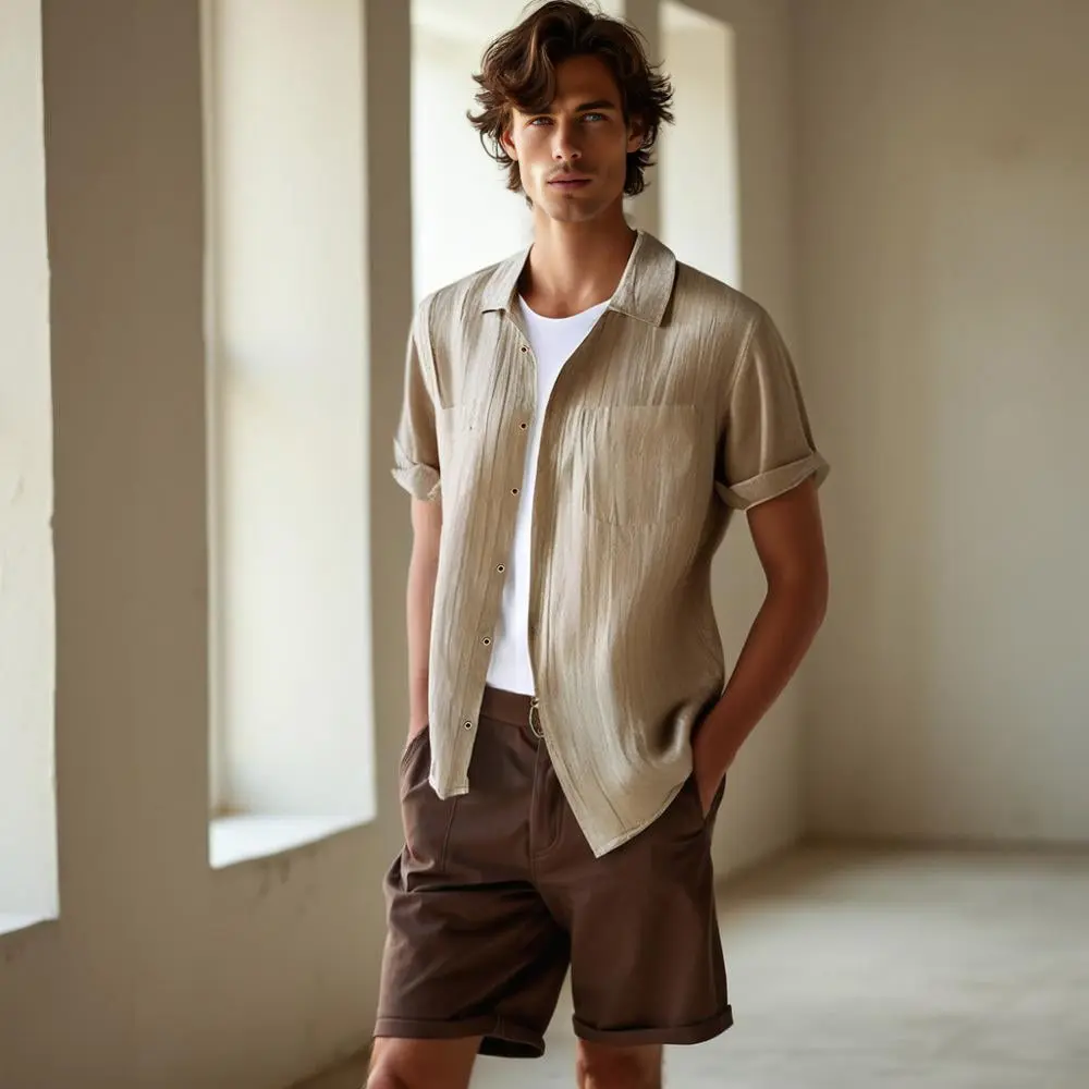 Camisa Richmond 100% de lino - Image 5