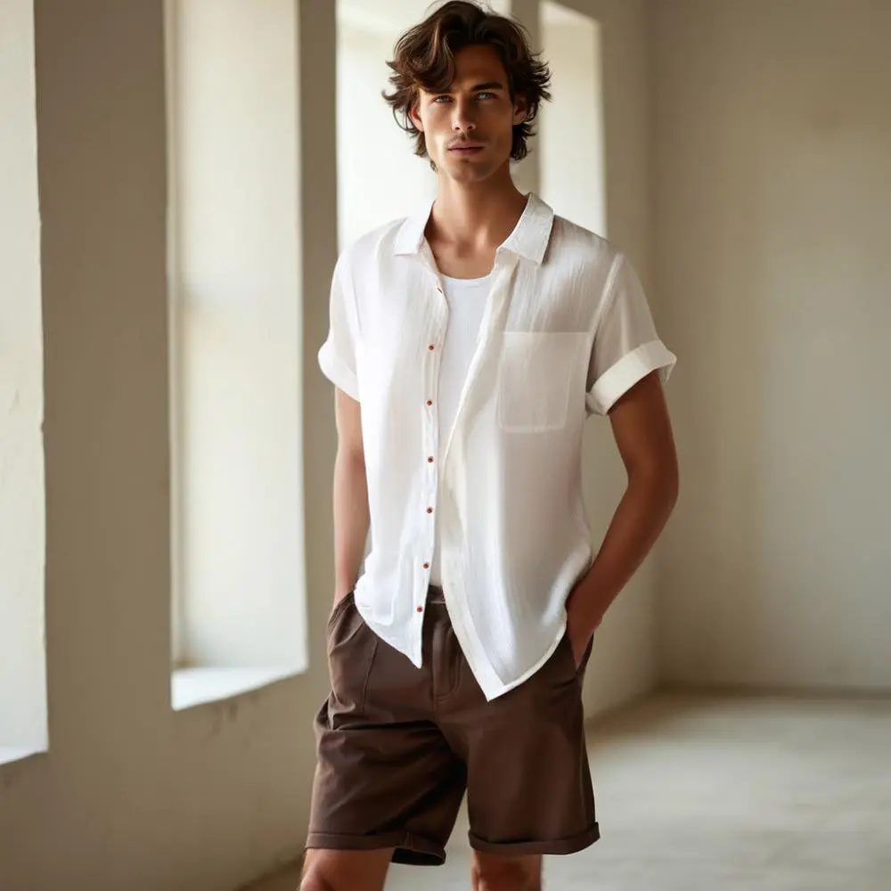 Camisa Richmond 100% de lino - Image 6