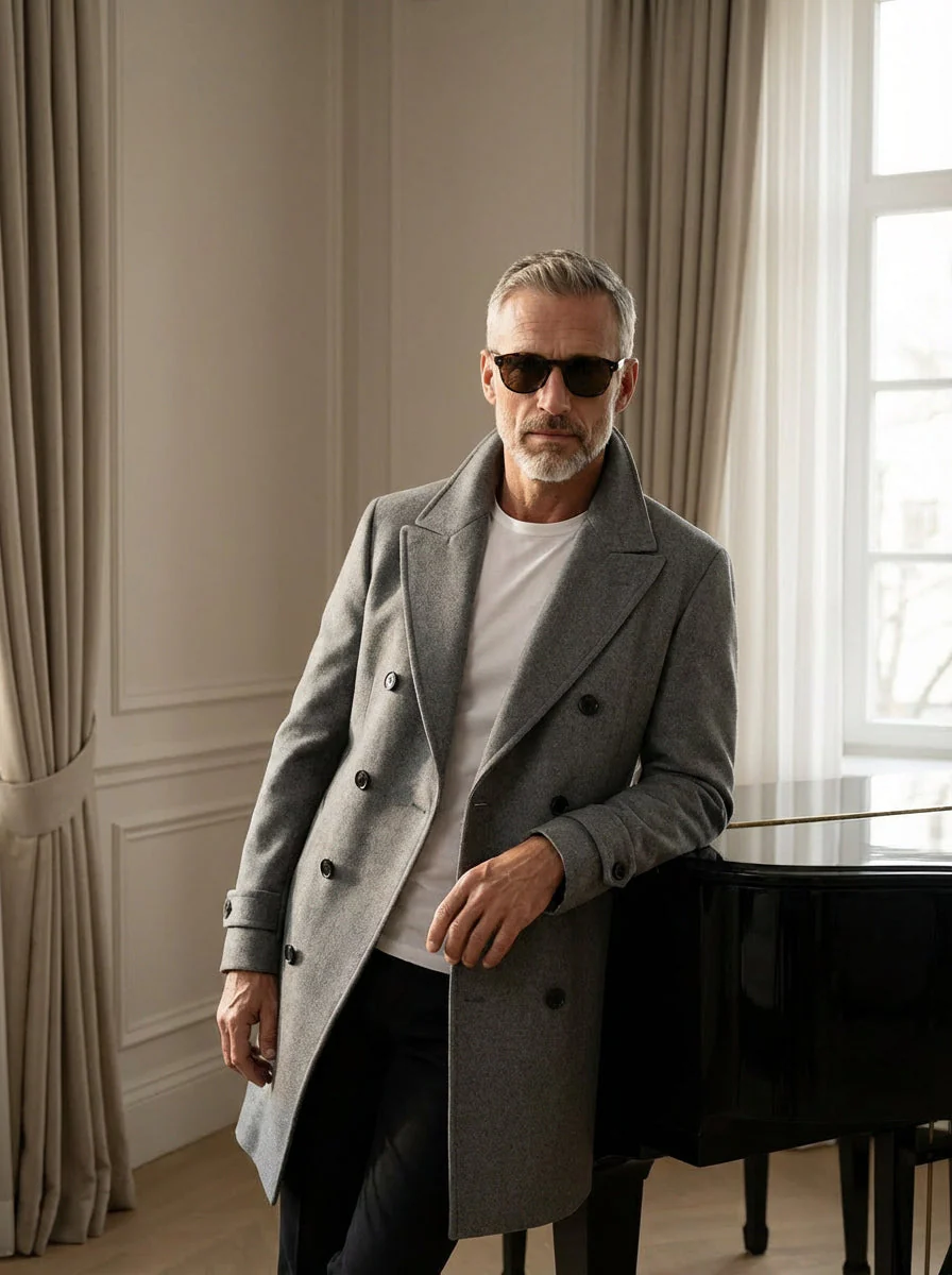 Tapado de invierno negro - Image 6