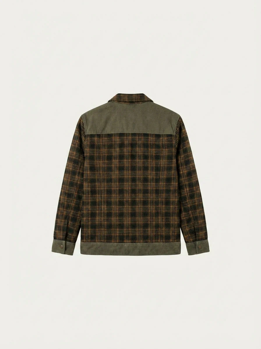 Chaqueta con corderito a cuadros - Image 8