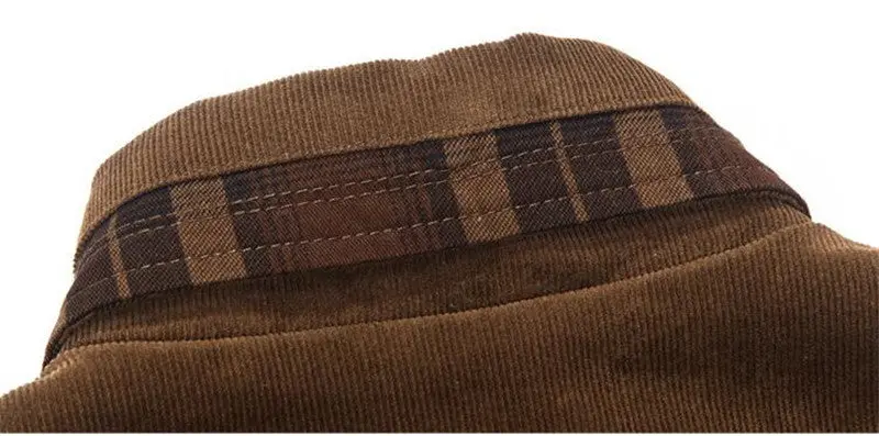 Chaqueta con corderito a cuadros - Image 20