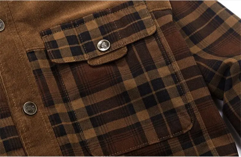Chaqueta con Corderito a Cuadros - Image 13