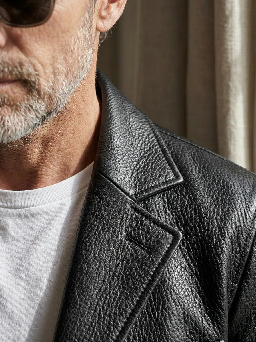 Blazer de Cuero Pagano - Image 4