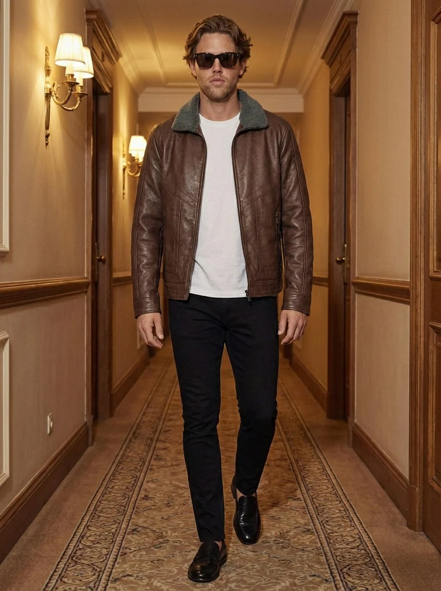Chaqueta de Cuero Wandsworth - Image 7
