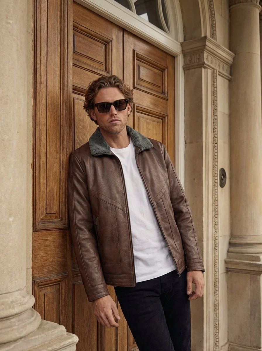 Chaqueta de Cuero Wandsworth - Image 15