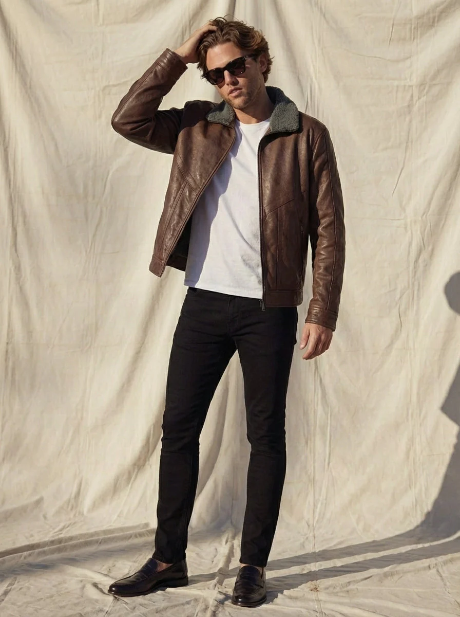 Chaqueta de Cuero Wandsworth - Image 7
