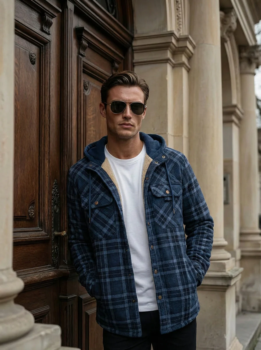 Campera de Algodón Azul marino - Image 9