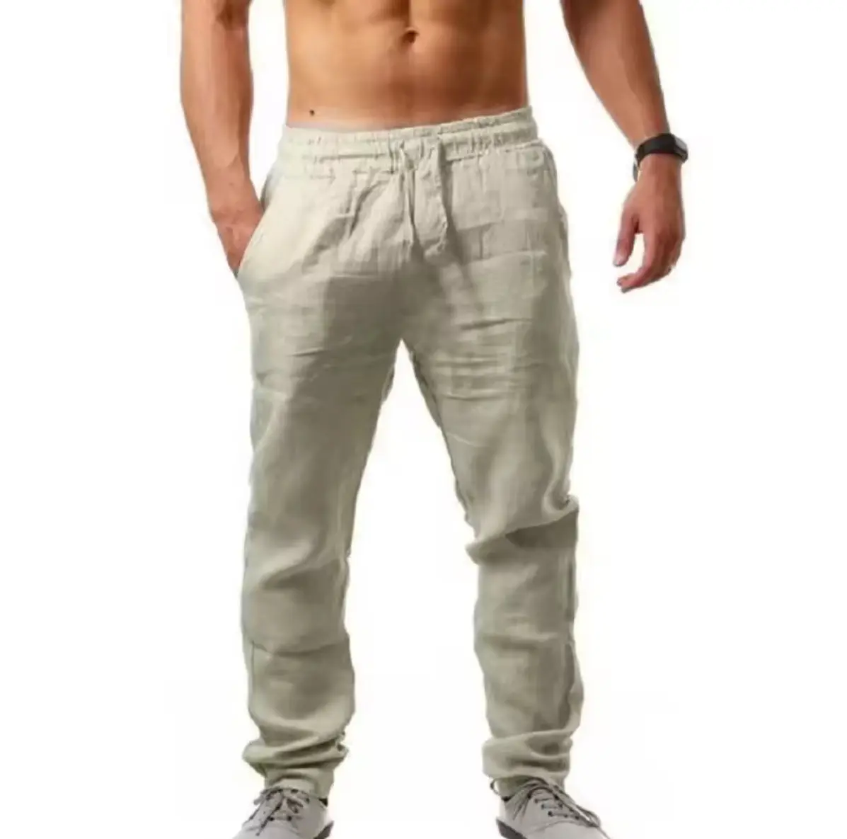 Pantalon de Bambula y lino - Image 4